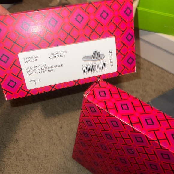 Tory Burch Black Slide Sandals - Picture 5 of 5